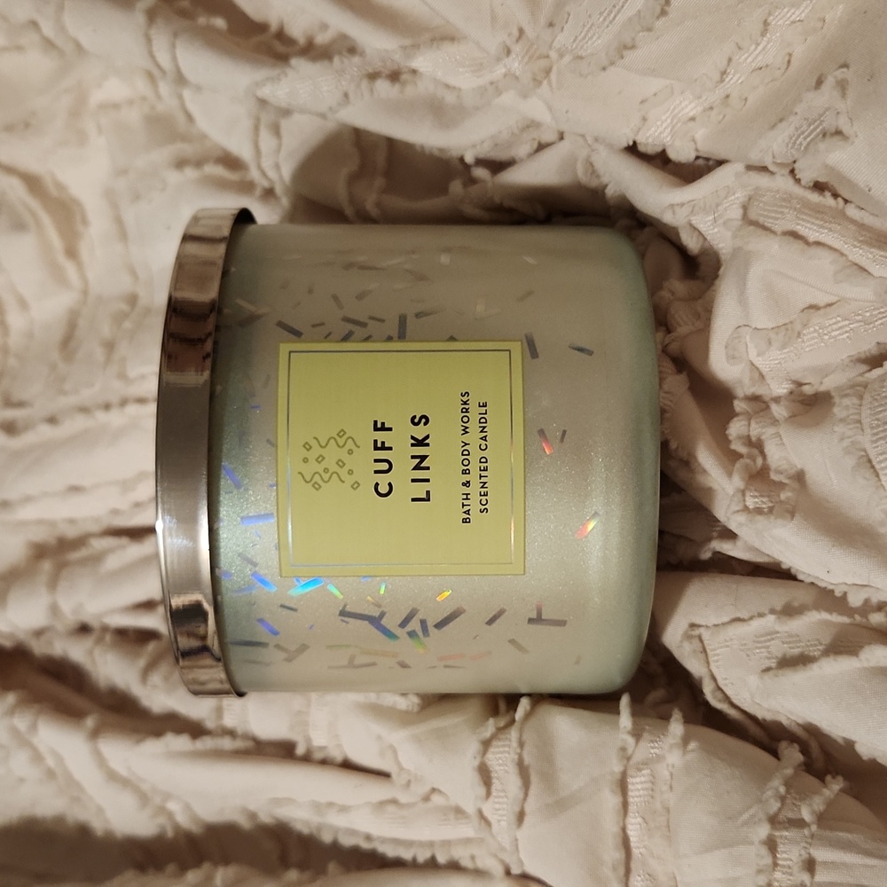 Bath and Body Works Candle- Cuff Links